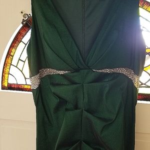 Emera green evening grown